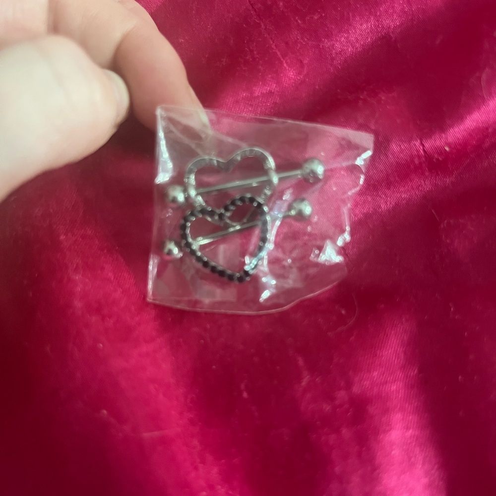 NWT Nipple rings